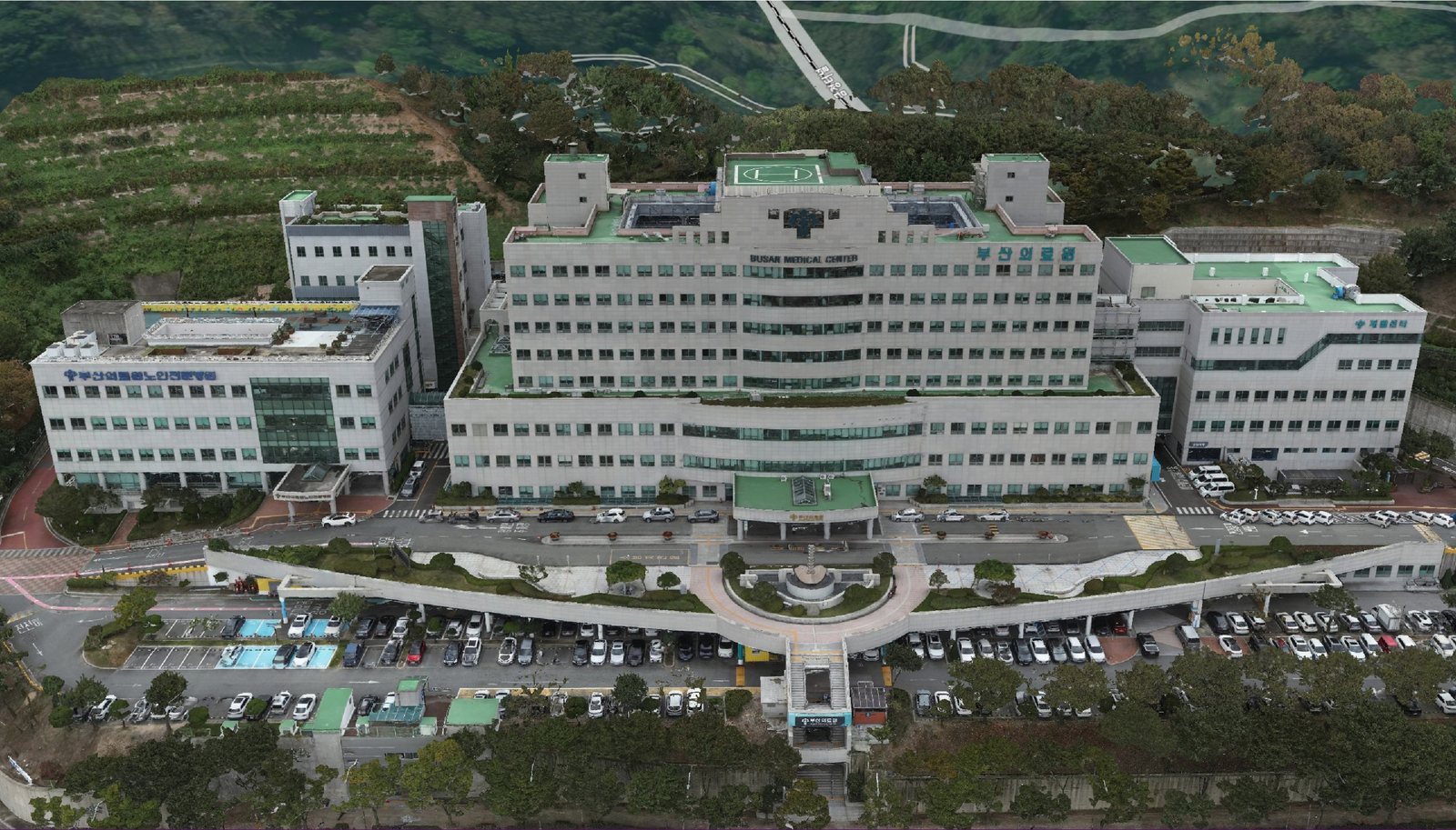 부산의료원 3D 모델