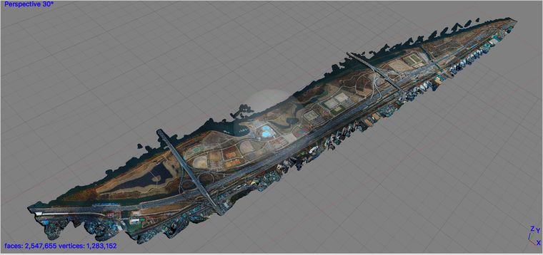 화명생태공원 3D 모델